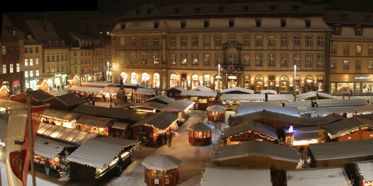 Adventní výlet do Německa: celodenní procházka nádherným městem Bamberk a plavba lodí