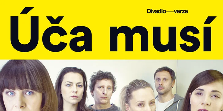 Vstupenka na Letní scénu na představení Úča musí pryč!
