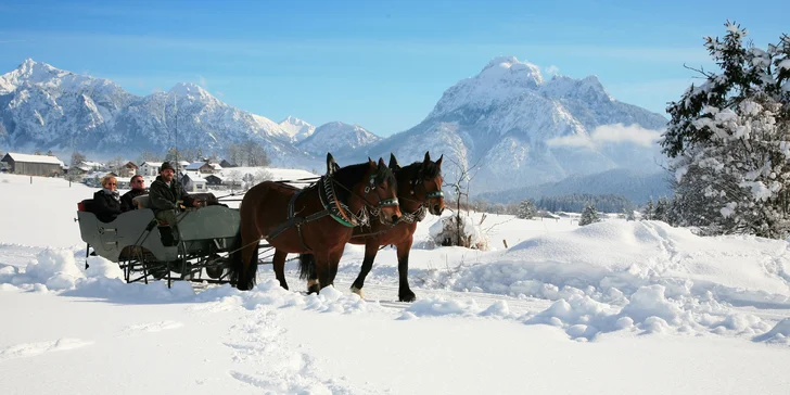 Objevte kouzlo malebného adventu ve Füssenu a na zámku Neuschwanstein