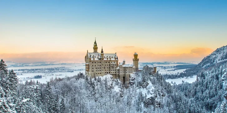 Objevte kouzlo malebného adventu ve Füssenu a na zámku Neuschwanstein