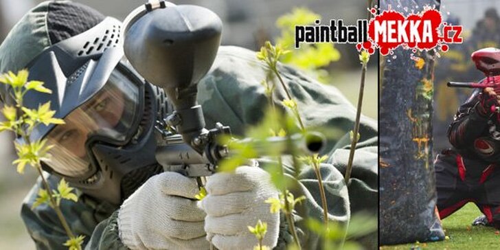 149 Kč za časově neomezený paintball včetně 100 kuliček, masky a pistole. Válečná vřava s Paintball Mekka a 57% slevou!