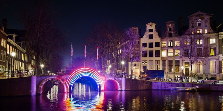 Adventní Amsterdam, Festival světel a degustace sýrů s průvodcem