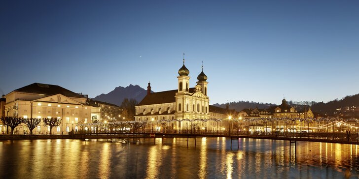Luzern a návštěva nejvýše položených adventních trhů v Evropě na hoře Pilatus