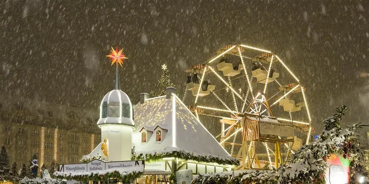 Nejstarší vánoční trhy: adventní Drážďany z Brna, Velkého Meziříčí a Jihlavy