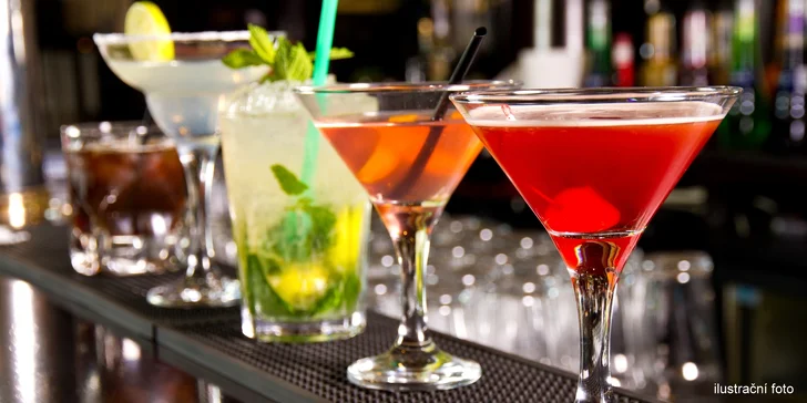 Každý den je důvod k oslavě: 2 míchané drinky podle vašeho gusta