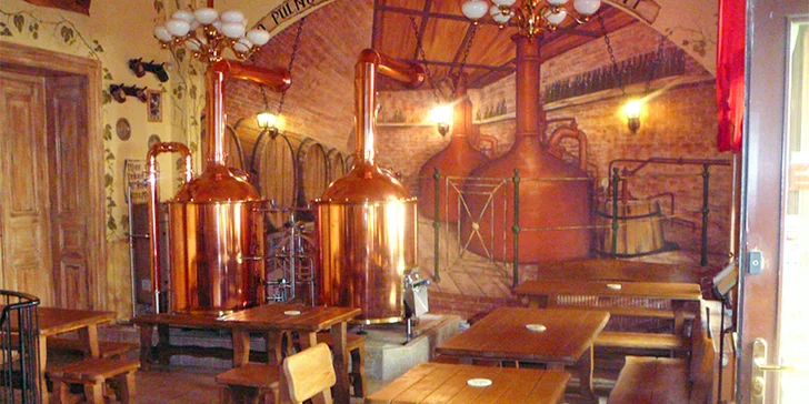 K jídlu přidají 3 vzorky piva, které tu poctivě a s umem vaří.
