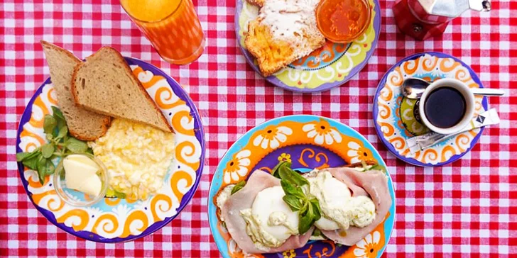 Snídejte s láskou až do oběda: víkendový brunch z kvalitních surovin dle výběru