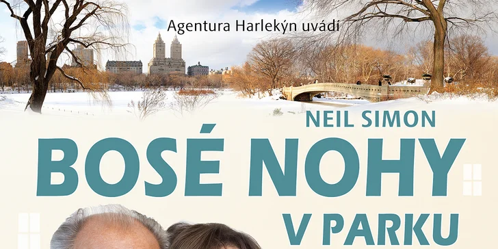 Vstupenka na představení Bosé nohy v parku v Divadle Gong