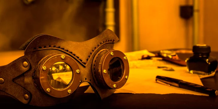 Science fiction z 19. století: objevte svět steampunku v jedinečné únikové hře
