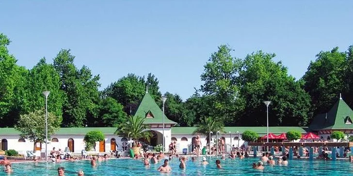 4 noci v maďarských lázních Harkány s ubytováním ve 3* hotelu s polopenzí
