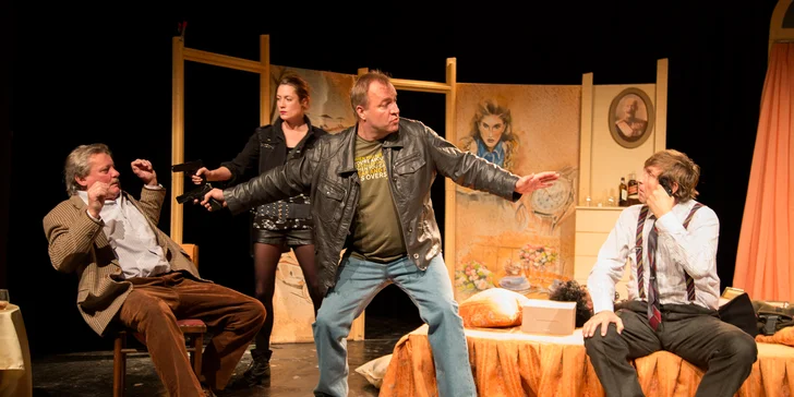 Divadlo Gong: vstupenka na představení Rukojmí bez rizika