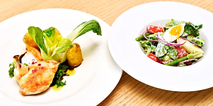 Hostina kousek od nebes: Vytříbené menu na Žižkovské věži a výstup na vyhlídku