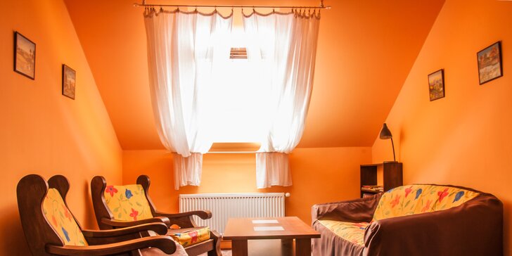 Pohoda v Buštěhradu: apartmán s vířivkou pro páry i rodiny