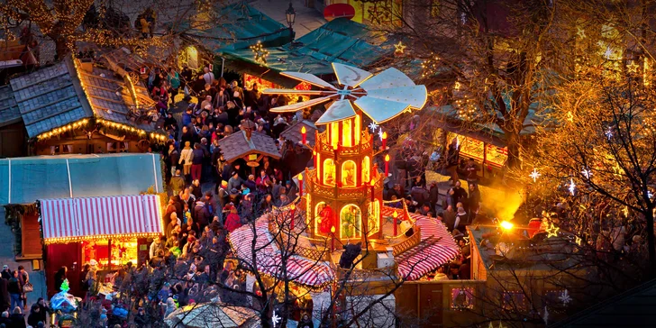 Adventní Mnichov: 1denní výlet s dopravou, procházka i individuální volno