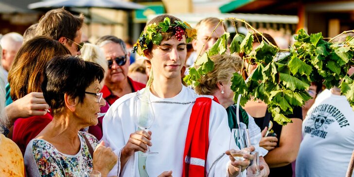 Vinařské slavnosti v rakouském Retzu aneb Akce, kde víno proudí i z kašen