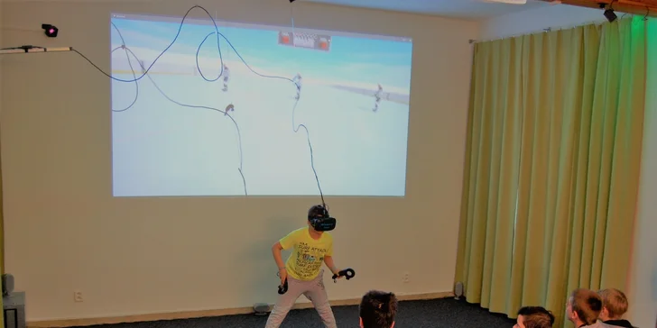 Hodina ve světě virtuální reality v Plzni až pro 8 osob: objevujte, pařte, bavte se