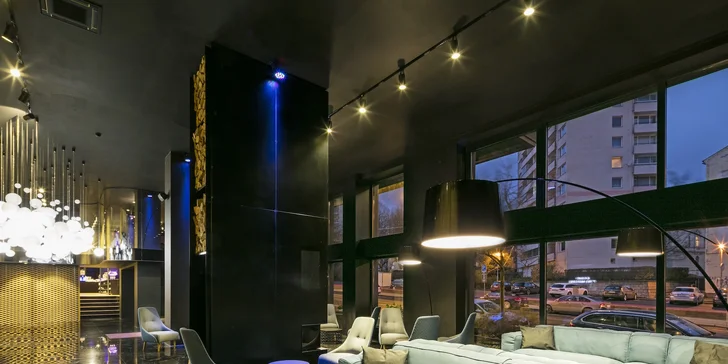 Noc v designovém pokoji 4* Grand Hotelu Imperial a večeře s degustací vín