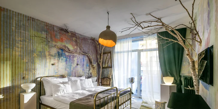Noc v designovém pokoji 4* Grand Hotelu Imperial s degustační večeří