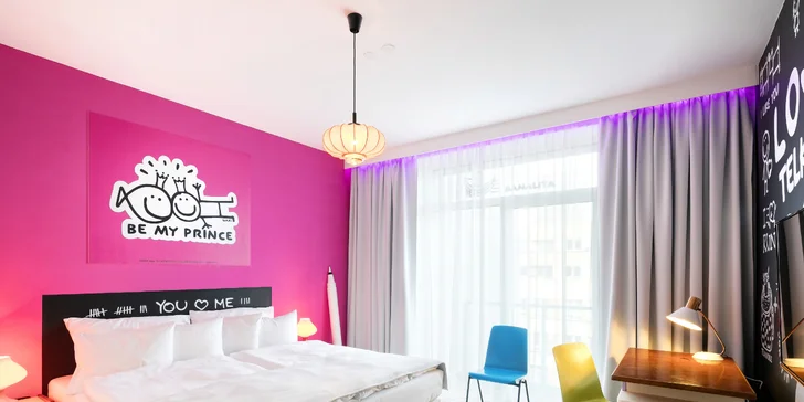 Noc v designovém pokoji 4* Grand Hotelu Imperial s degustační večeří