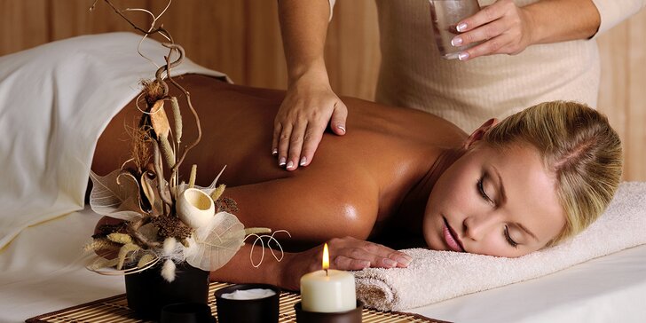 45 nebo 60minutová relaxační olejová masáž dle výběru