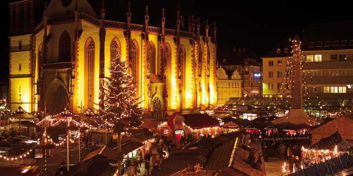 Poznejte kouzlo adventu v bavorských městech Vánoc: Rothenburg a Würzburg