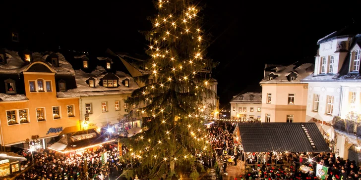 Poznejte krušnohorské hornické adventy v Annabergu a na zámku Schwarzenberg