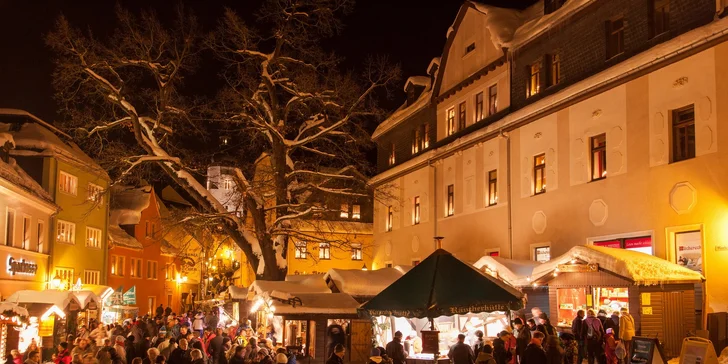 Poznejte krušnohorské hornické adventy v Annabergu a na zámku Schwarzenberg