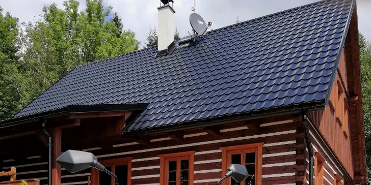 Kouzelná roubenka v Orlických horách s wellness, grilem a zábavou
