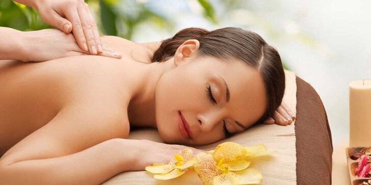 Zasloužený odpočinek: relaxační masáž včetně aromaterapie