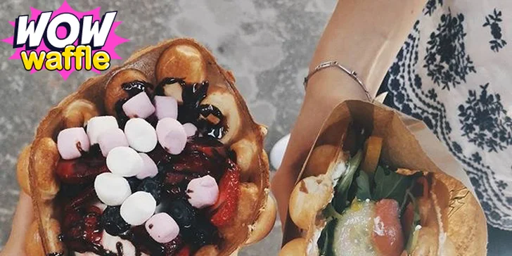 Sladké a slané waffle dle výběru, u kterých nebudete šetřit citoslovci obdivu
