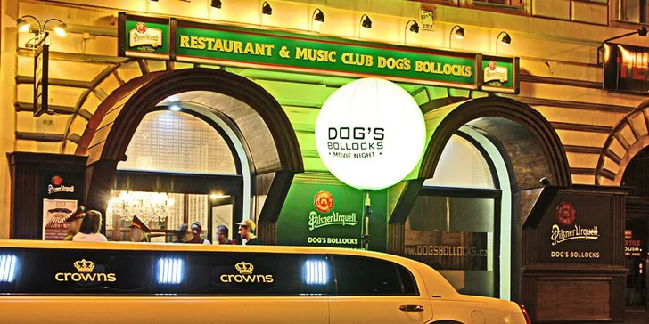 Párty v Dog's Bollocks: maxi Cuba Libre nebo Mojito, občerstvení i balonky