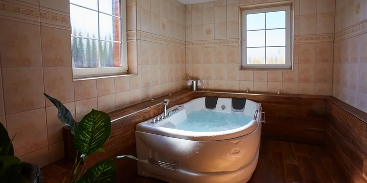 3denní relaxace s neomezeným vstupem do bazénu, vířivkou a polopenzí