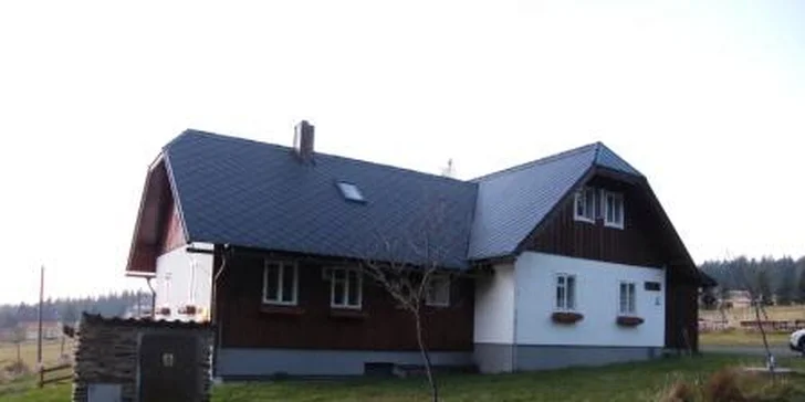 3-6 dní aktivního odpočinku v horské chalupě na Šumavě