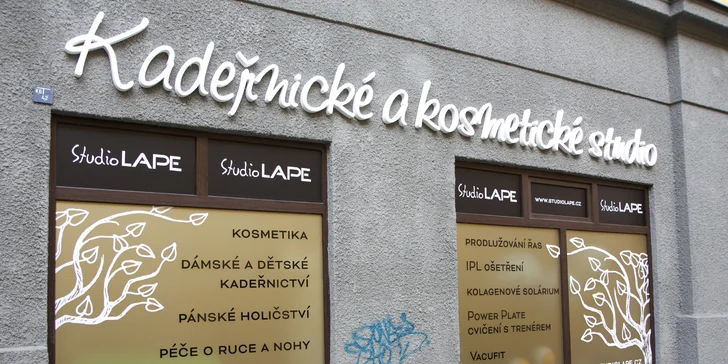 Otevřený voucher na veškeré služby Studia Lapé pro jednu osobu