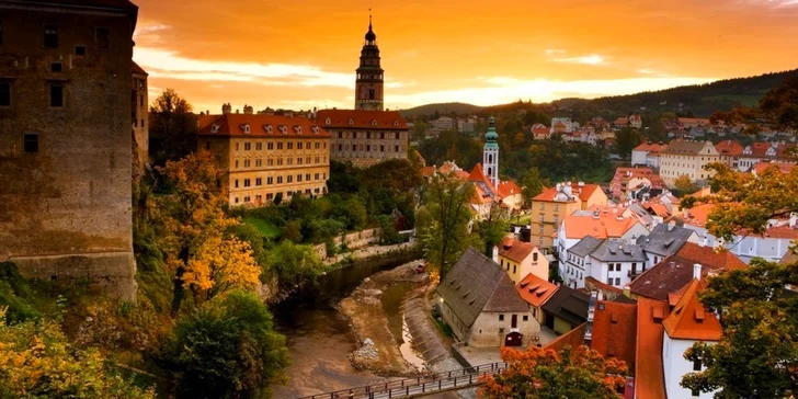 Babí léto i podzim v Českém Krumlově: 3 dny v apartmánu, snídaně i štrúdl