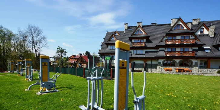 Polské Tatry v kouzelném penzionu: snídaně či polopenze a wellness