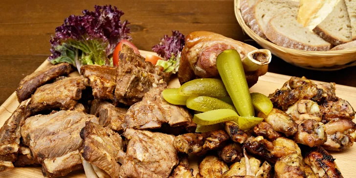 Masová hostina na Jižáku až pro 6 osob – na čepu piva z německého Oktoberfestu