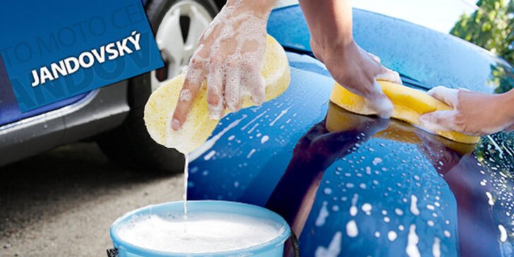 Důkladné ruční mytí vozu – na výběr 5 variant