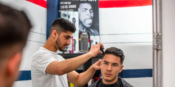 Barberské služby: Chlapčenský aj pánsky strih a úprava brady k tomu
