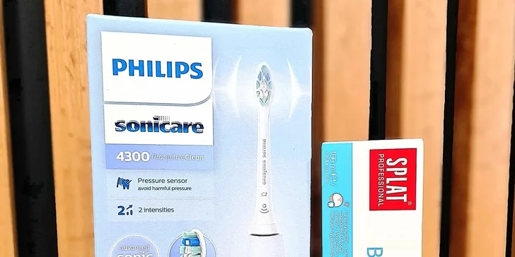 Doprajte si obe služby za zvýhodnenú cenu a k tomu dostanete sonickú kefku Philips Sonicare a zubnú pastu Splat Biocalcium.

