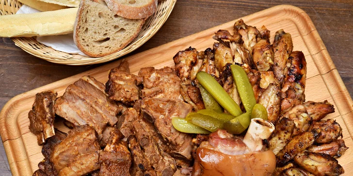 Masová hostina na Jižáku až pro 6 osob – na čepu piva z německého Oktoberfestu
