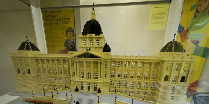 Vstup do Muzea kostek LEGO® pro děti i dospělé: modely i prostor na hraní