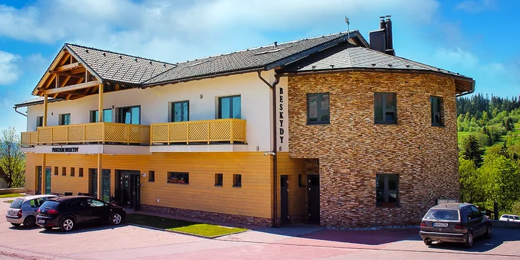 Poznejte slovenské hory: Wellness pobyt v Oravských Beskydech s polopenzí