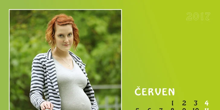 Fotografování v ateliéru či exteriéru až pro 4 osoby + nástěnné kalendáře