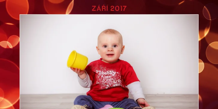 Fotografování v ateliéru či exteriéru až pro 4 osoby + nástěnné kalendáře