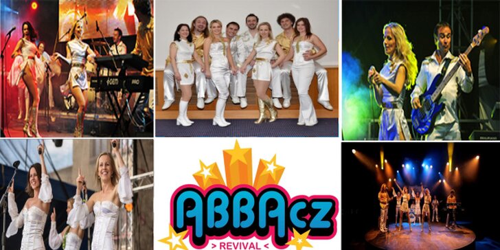 ABBA Revival se špičkovou 8-člennou skupinou ABBACZ
