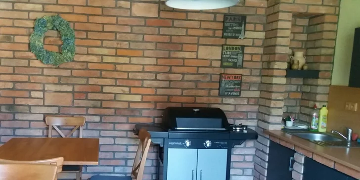 Apartmán nebo celý penzion u Hlinska pro 6 i 12 osob s možností wellness