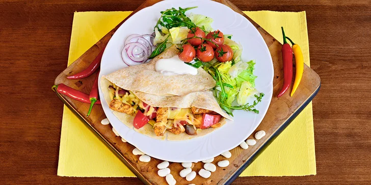 Tohle vám nakroutí kníry: Vyladěné tříchodové mexické menu pro dva gurmány