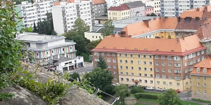 Jednodenní kurz lezení via ferrata v Děčíně pro jednoho, pár nebo partu