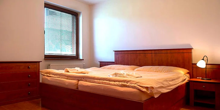 Relax a turistika v útulných apartmánech se slevou do aquaparku i wellness